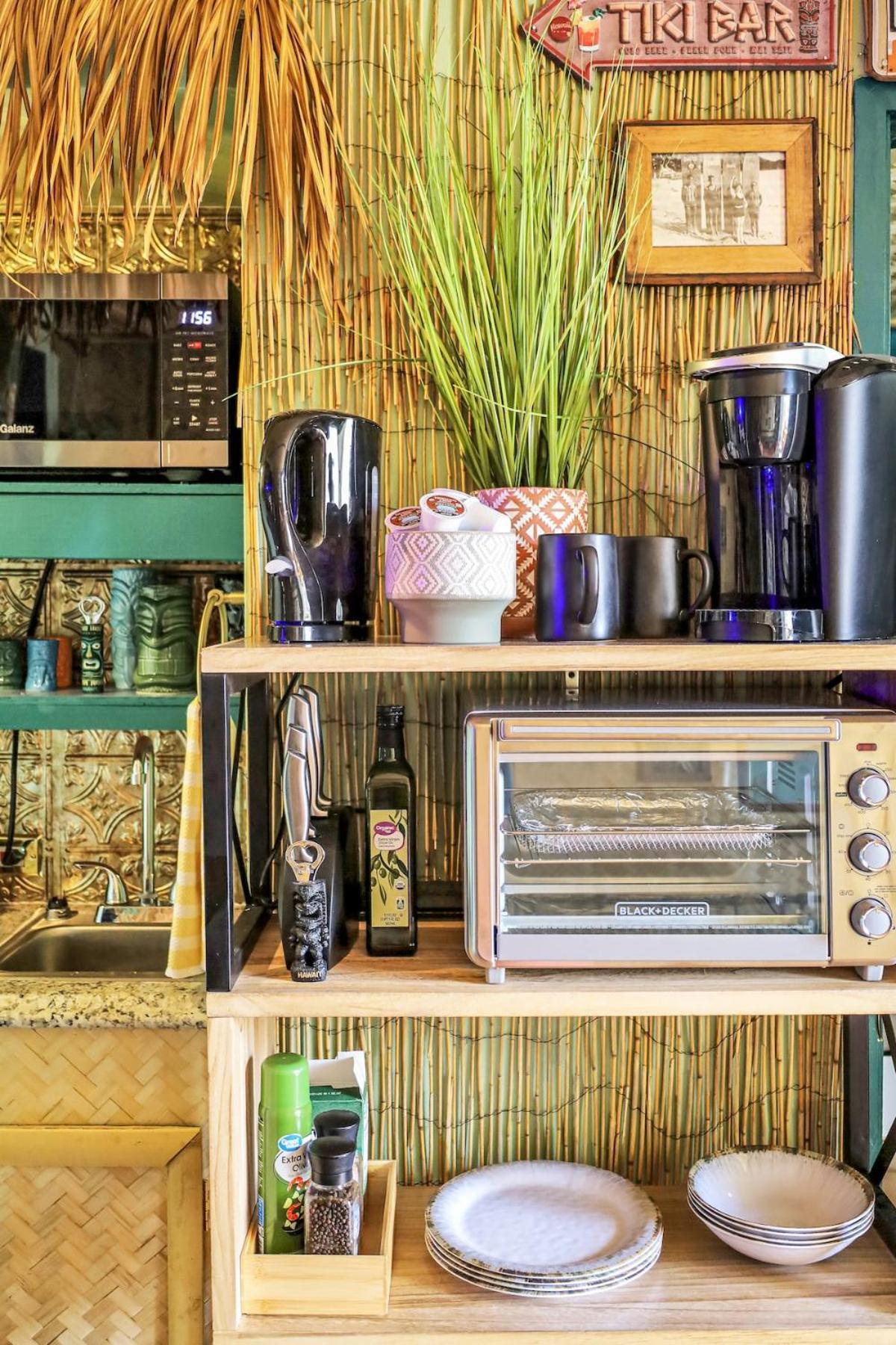 Surf & Sip Ocean View Tiki Style Apartment