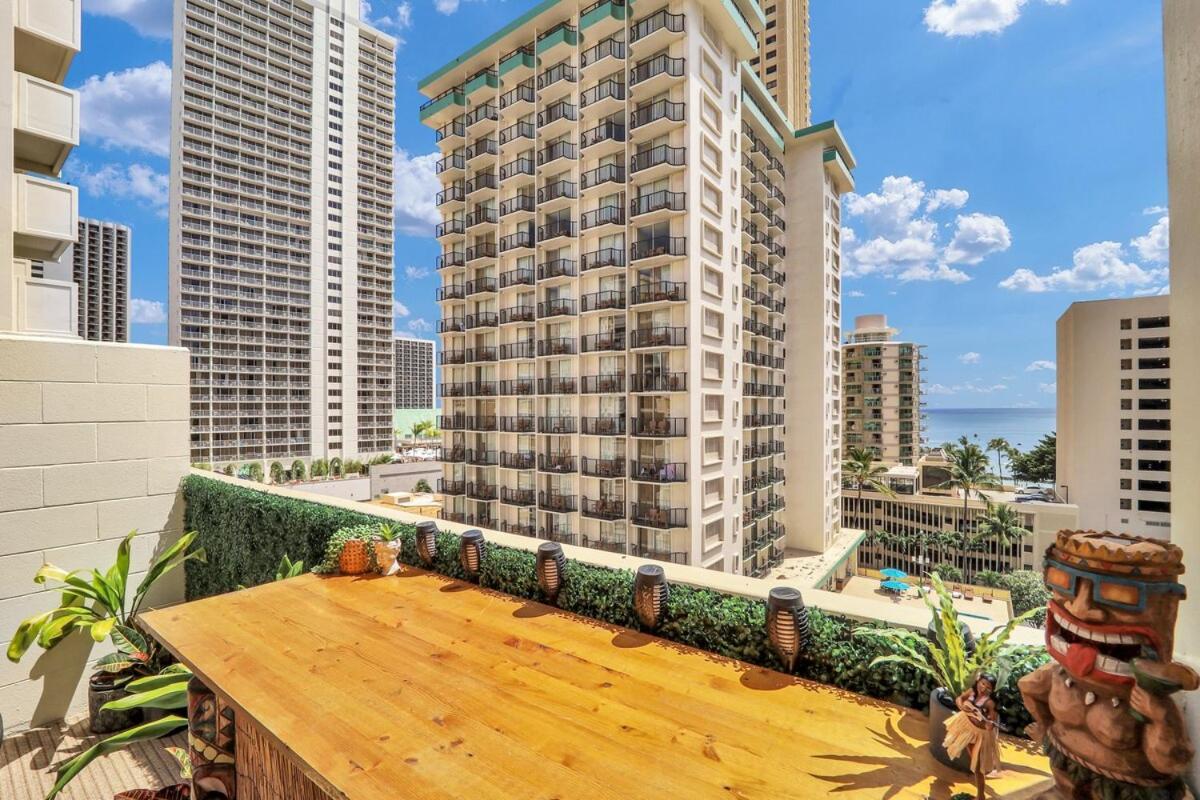 Surf & Sip Ocean View Tiki Style *